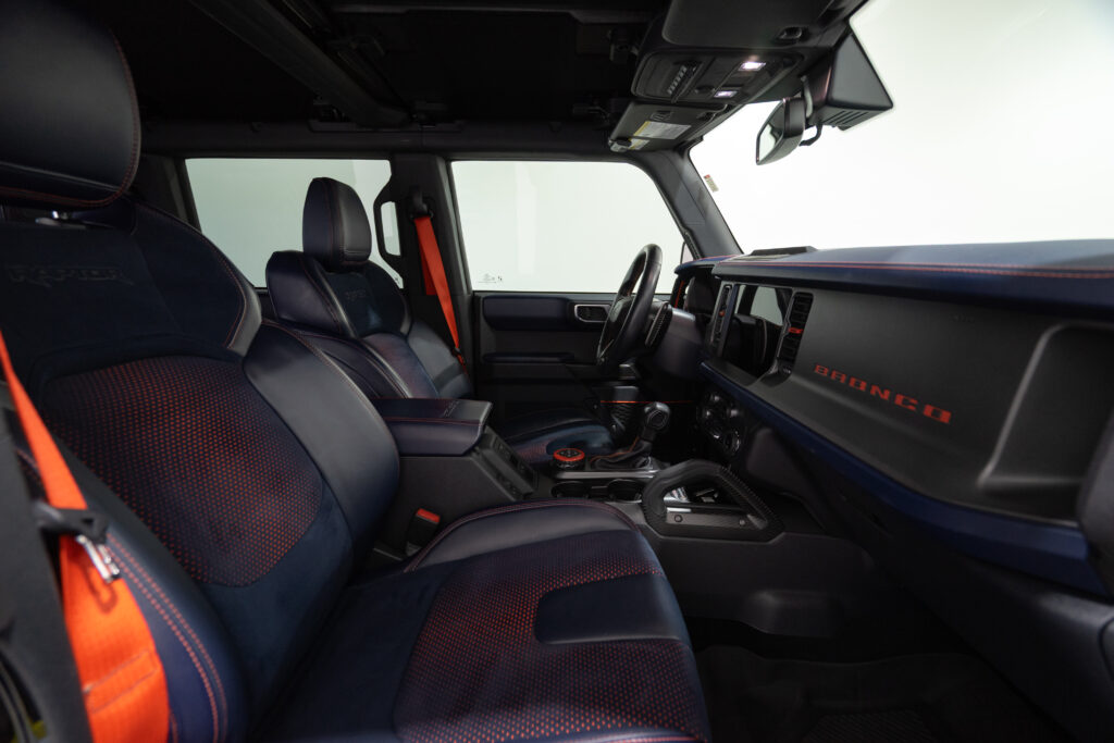shopexoticars bronco raptor interior 06306