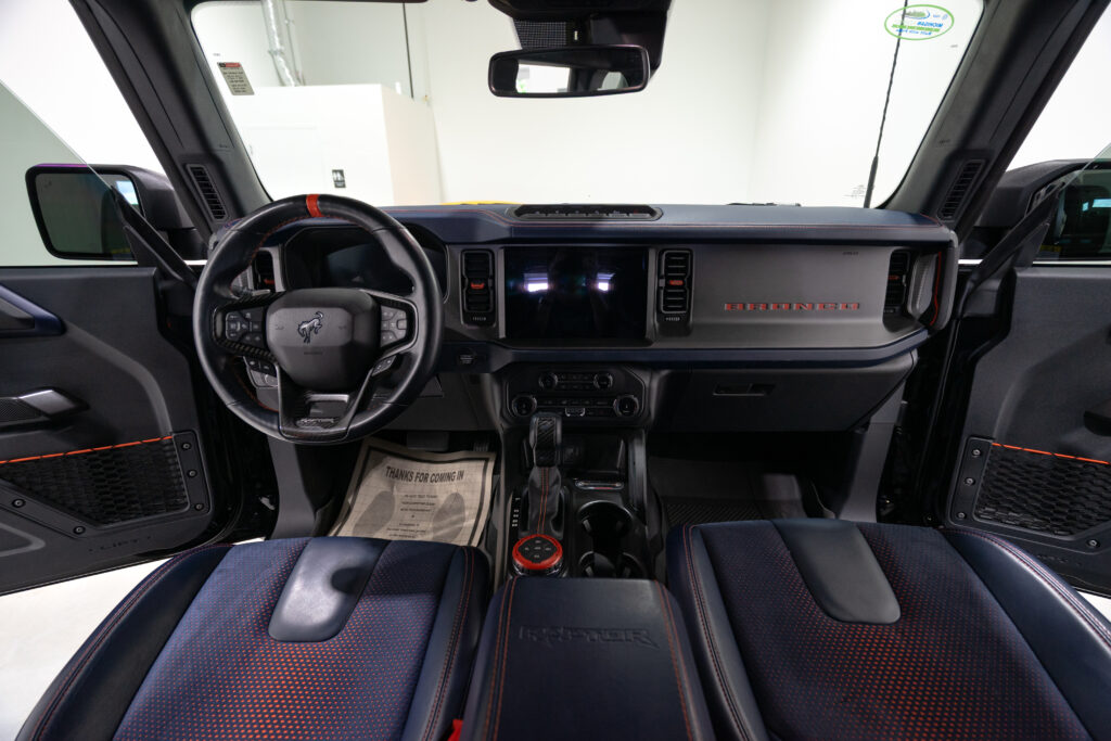 shopexoticars bronco raptor interior 06323