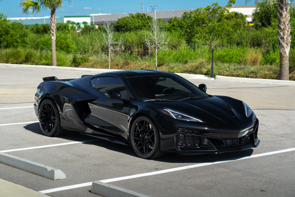2025 black c8 z06 9